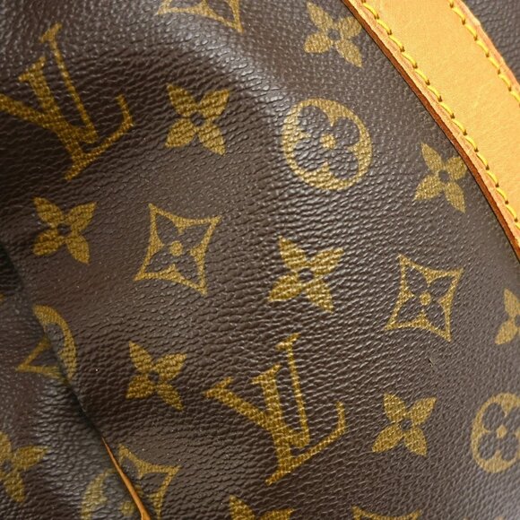 LOUIS VUITTON KEEPALL BANDOULIERE 55 DUFFLE MONOGRAM - Picture 6 of 12